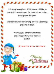 Merry Christmas from Magus Electronics